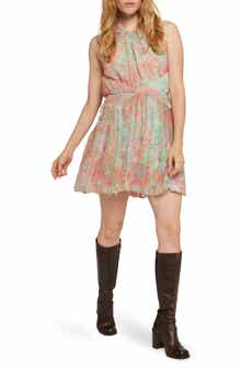 Joie Thya Print Silk Minidress