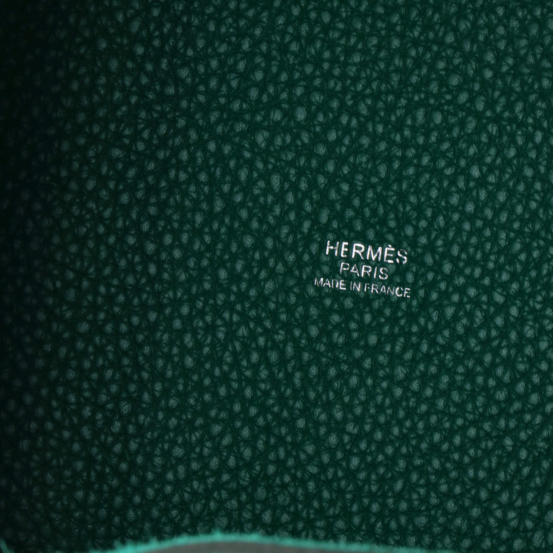 Pre-Owned Hermes Picotin Lock Bag Clemence PM, Alternate, color, Vert Vertigo