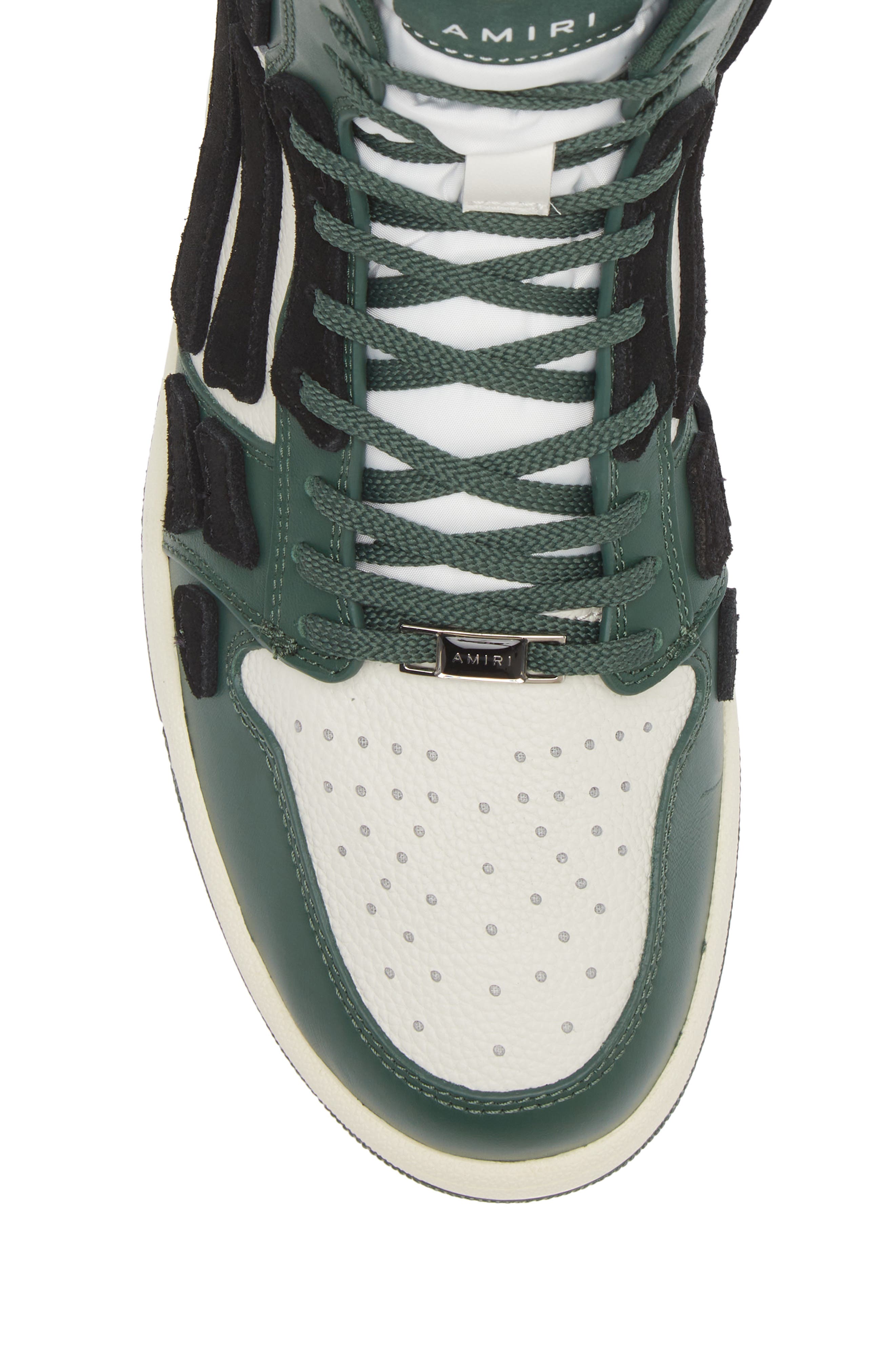 Skeleton High Top Sneaker, Alternate, color, GREEN