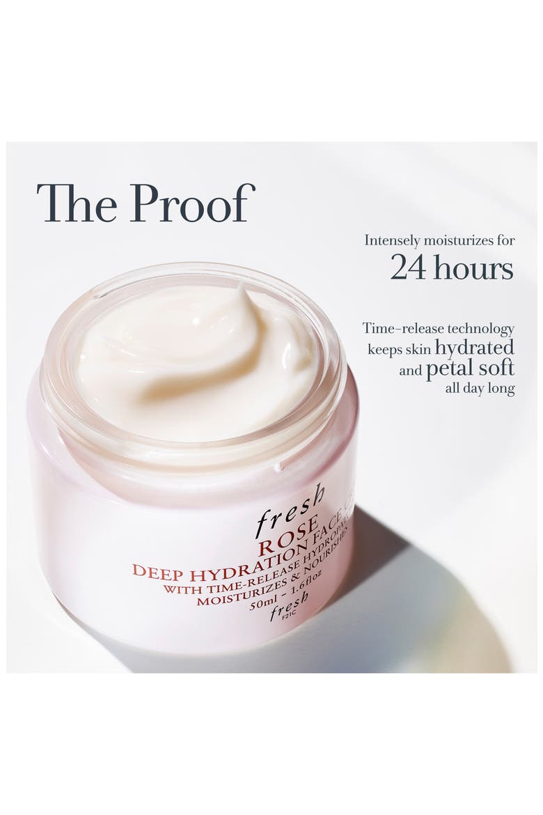 Rose & Hyaluronic Acid Deep Hydration Moisturizer, Alternate, color, NO COLOR