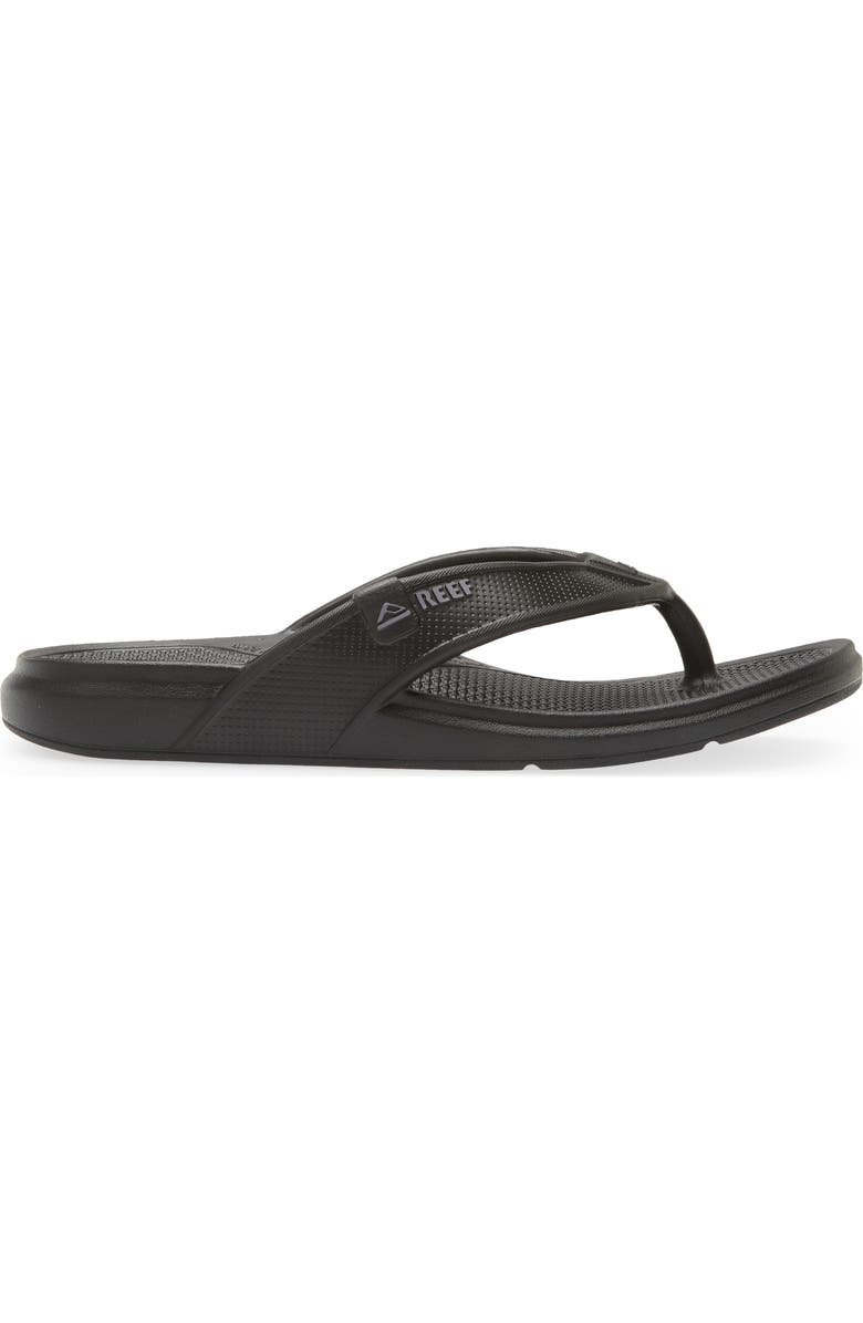 Reef Oasis Water Friendly Flip Flop, Alternate, color, Black