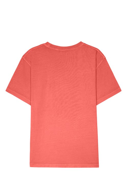 Dalix Mens Lil Smile Midweight Garment Dye Tee