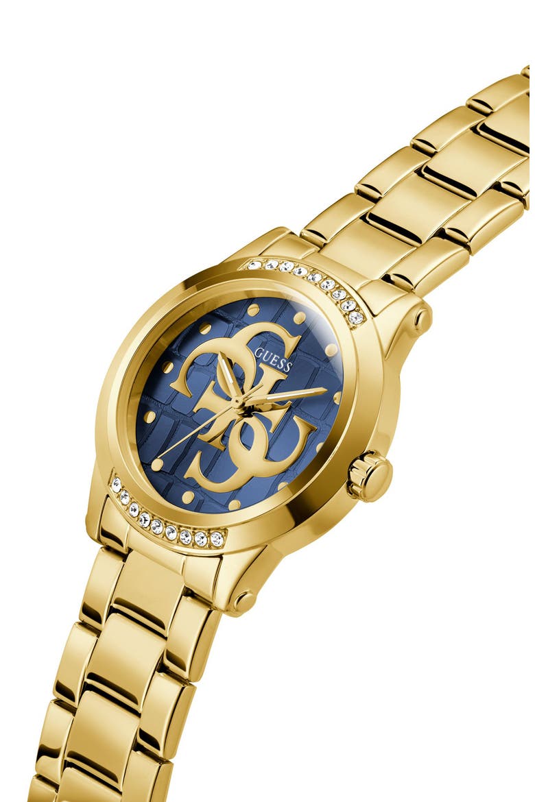 Quattro 'G' Bracelet Watch, 36mm, Alternate, color, BLUE