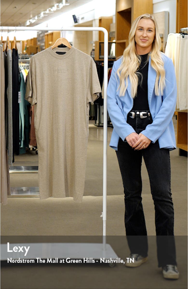 Kids' Cotton Blend T-Shirt Dress, sales video thumbnail