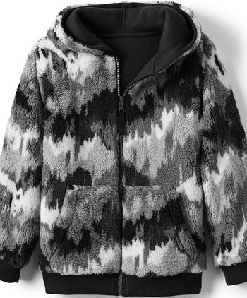 Kids High Pile Lined Zip Hoodie