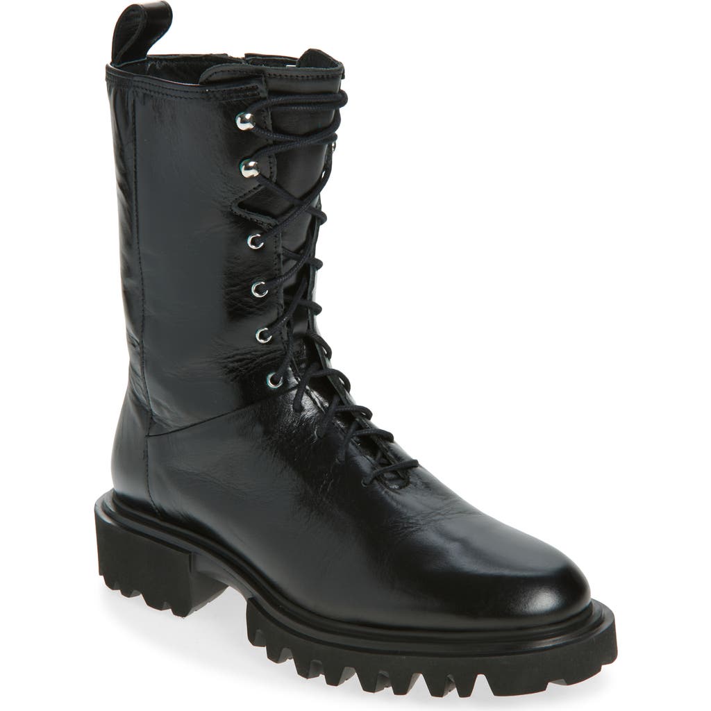 Allsaints Maren Combat Boot In Black