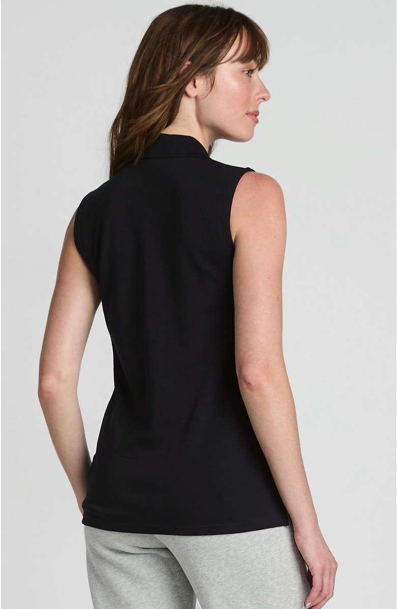 Lands' End Supima Cotton Polo, Alternate, color, Black