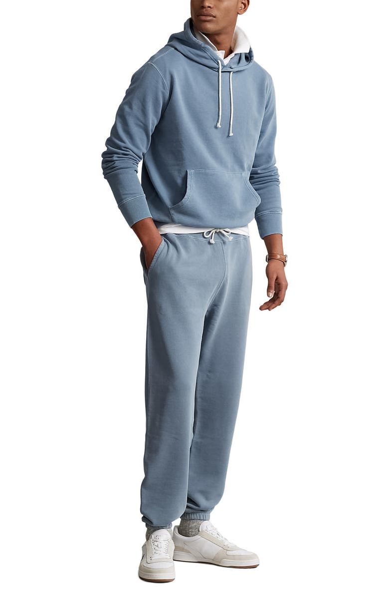 Polo Ralph Lauren Organic Vegetable Dyed Cotton Joggers, Alternate, color, Navy