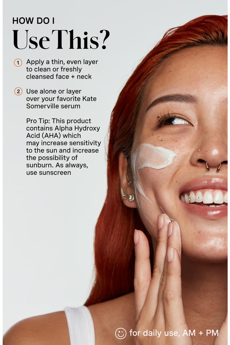 ExfoliKate® Glow Moisturizer, Alternate, color, NO COLOR