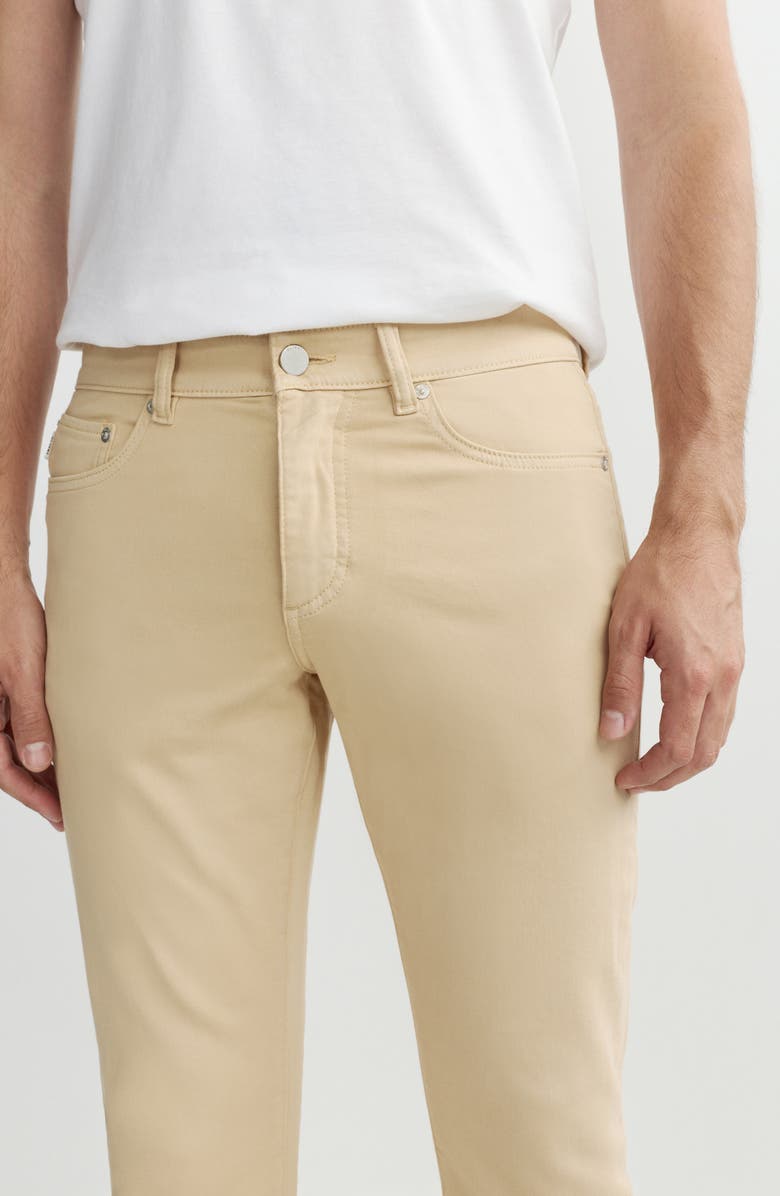 DL1961 Russell DL Ultimate Knit Slim Straight Jeans, Alternate, color, Sandlot