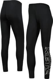 G-III 4HER BY CARL BANKS Women's G-III 4Her by Carl Banks Black Brooklyn Nets Stadium Leggings