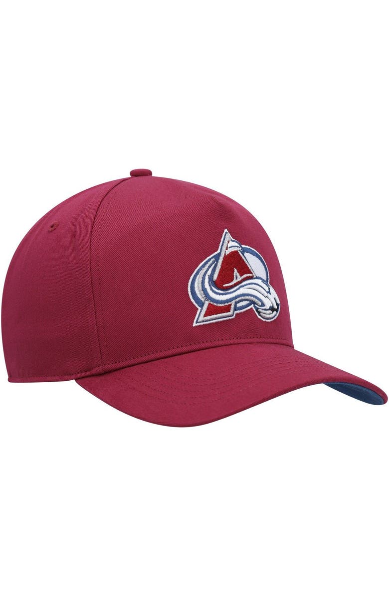 '47 Men's '47 Burgundy Colorado Avalanche Primary Hitch Snapback Hat, Alternate, color, Burgundy