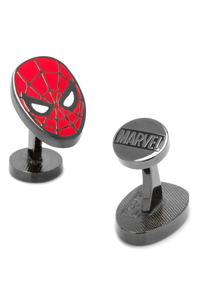 Cufflinks, Inc. 'Spider-Man' Cuff Links, Main, color, Red