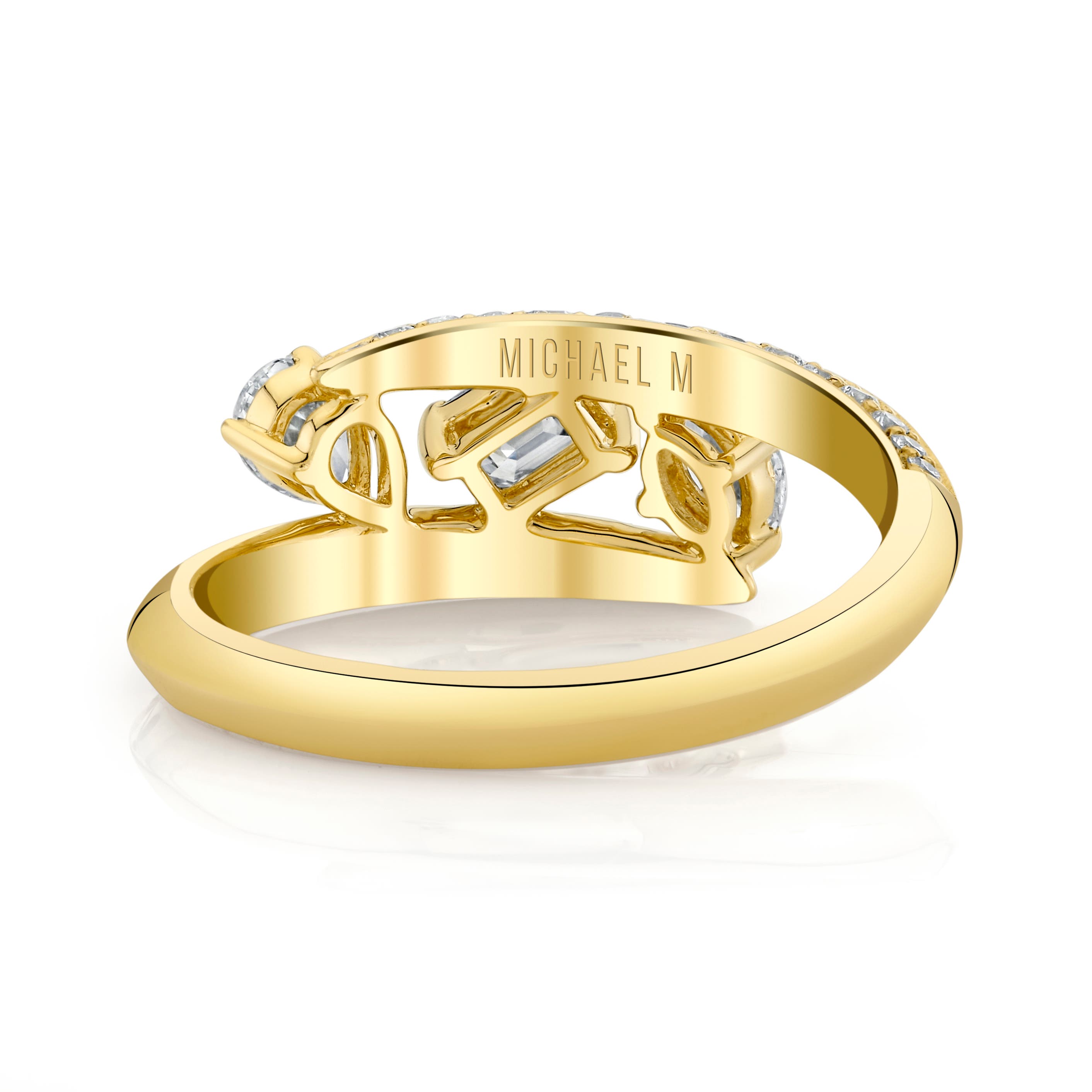 Michael M Montage Knife-Edge Bypass Ring (Women) | Nordstrom