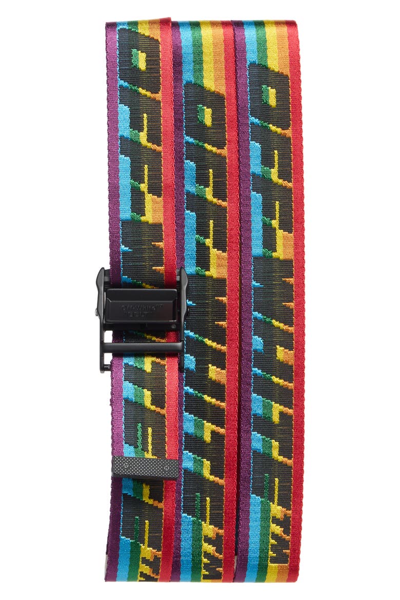 Pride Industry Belt, Main, color, MULTICOLOR RED YELLOW