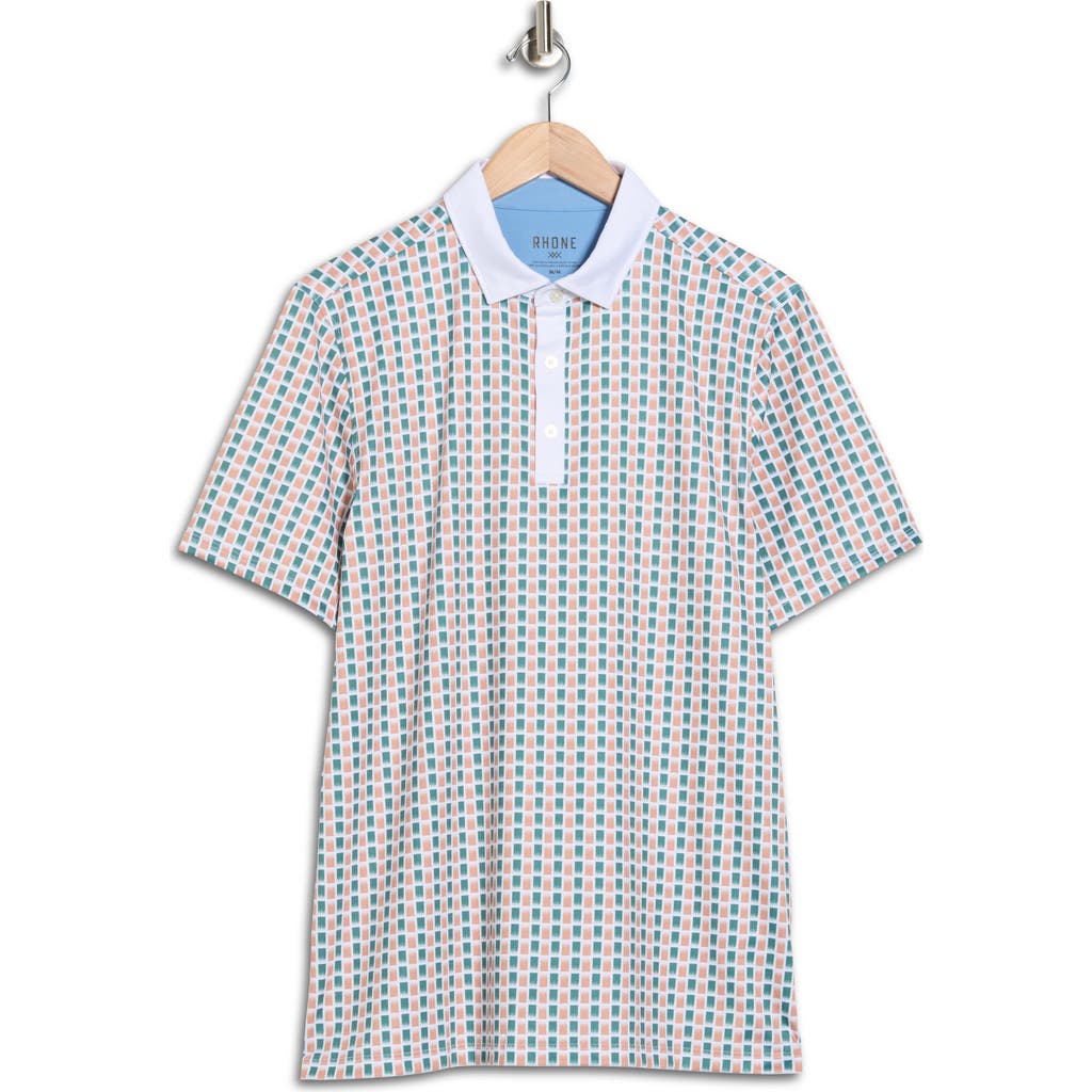 Rhone Golf Sport Knit Polo In Blue