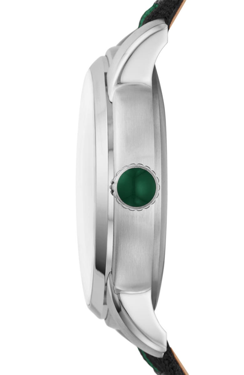 Fossil x Harry Potter<sup>™</sup> Limited Edition Slytherin<sup>™</sup> Hogwarts<sup>™</sup> House Strap Watch, 40mm, Alternate, color, 