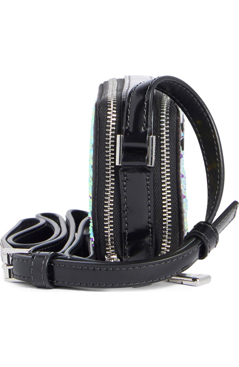 Kate Spade New York zip micro crossbody bag, Alternate, color, Black