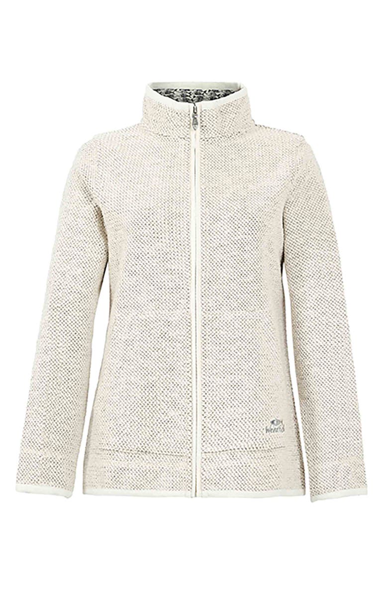 Weird Fish Sontee Full Zip Macaroni, Alternate, color, Ecru