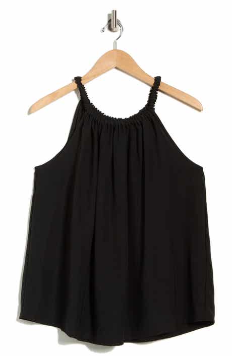 PATRIZIA LUCA Ruched Neck Tank