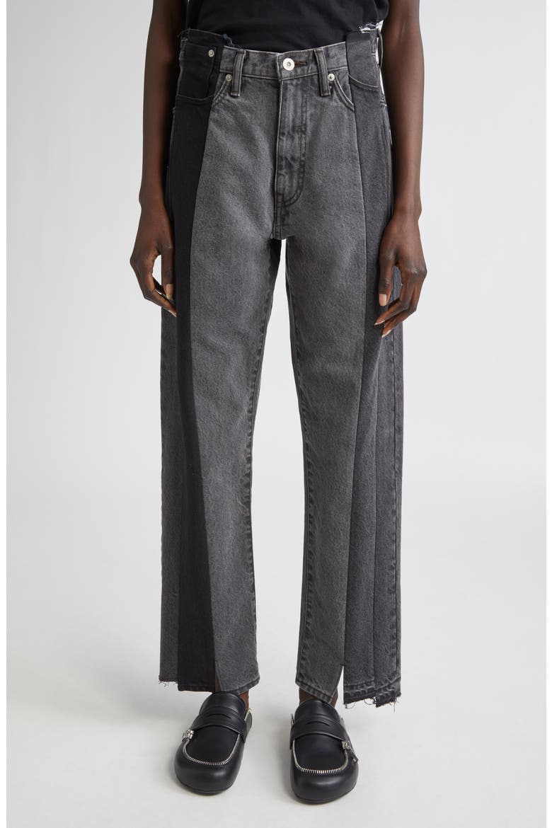 Remake Military Mark IV Denim Pants, Main, color, BLACK ASSORT