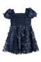 Kids' 3D Butterfly Mesh Dress