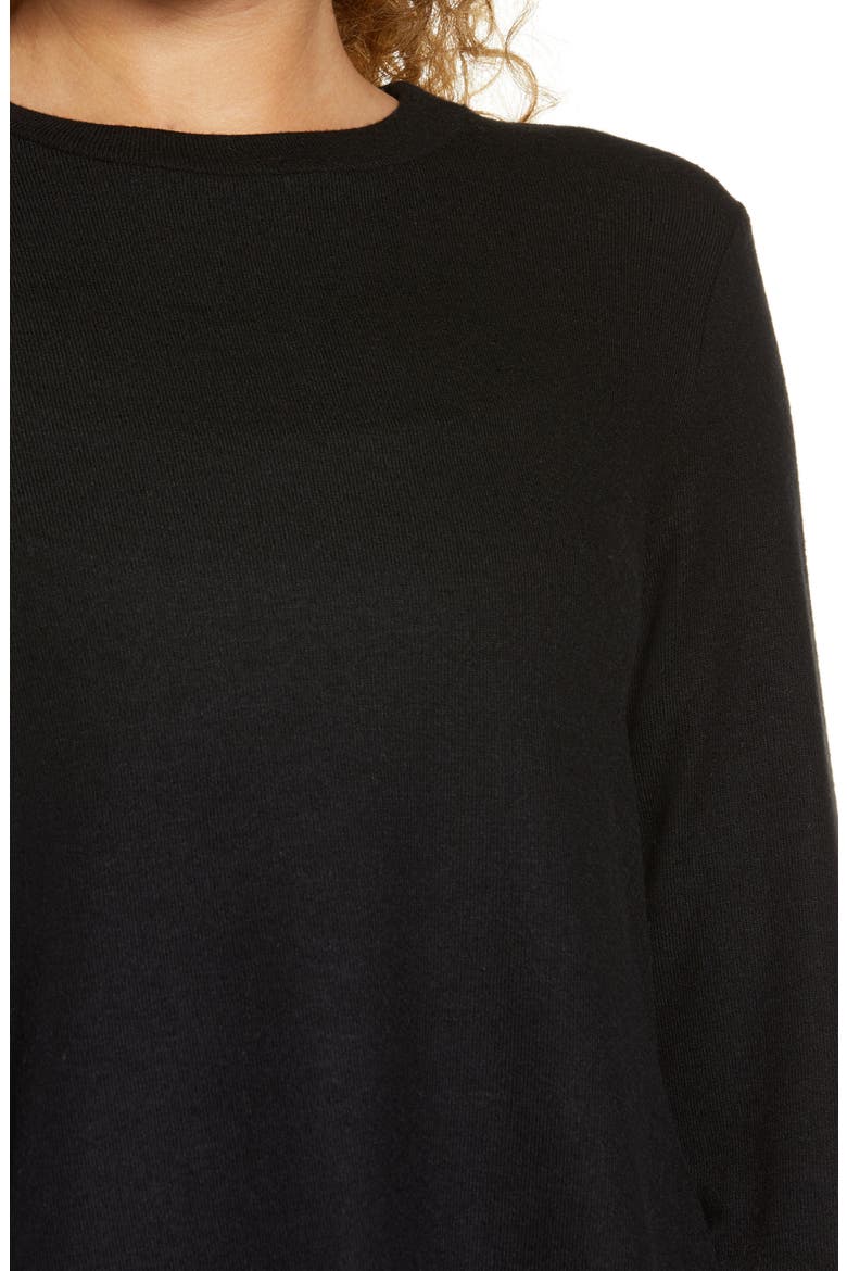 Just Chillin' Pullover, Alternate, color, BLACK