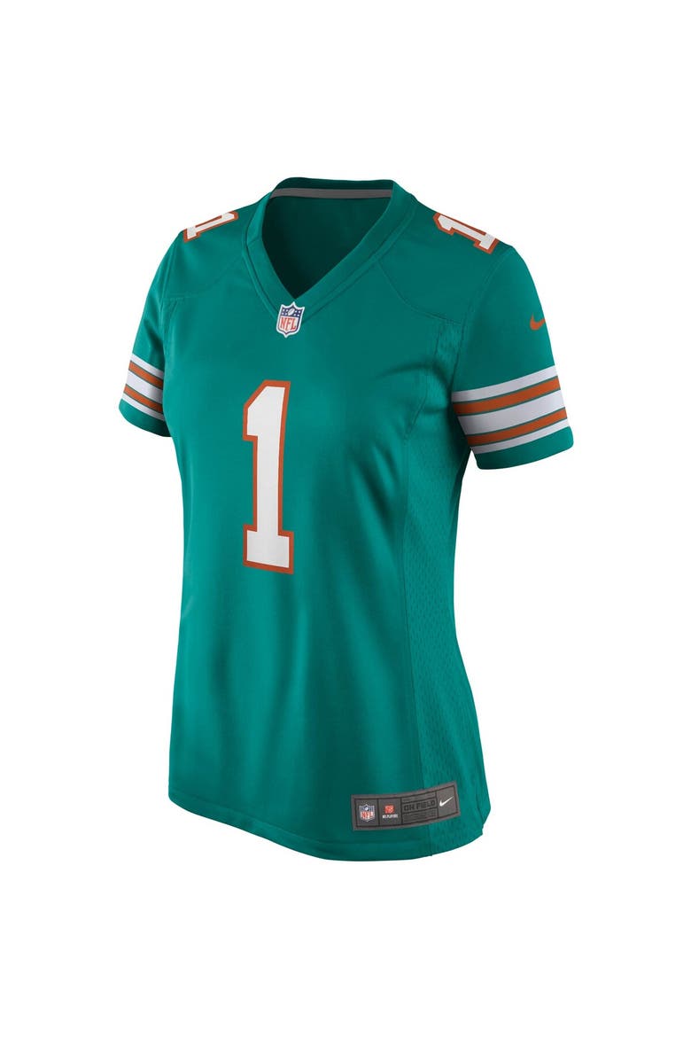 Women's Nike Tua Tagovailoa Aqua Miami Dolphins Alternate Game Jersey, Alternate, color, Aqua