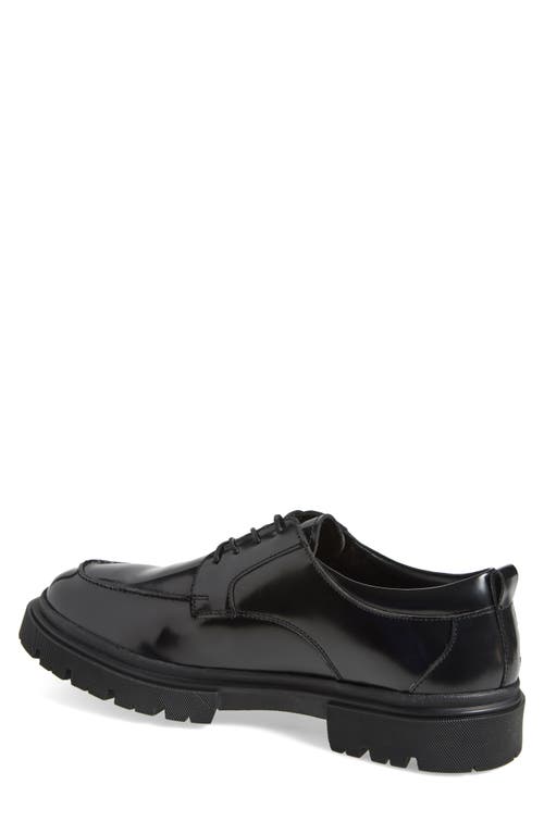 Steve Madden Zuri Lug Sole Derby In Black Box
