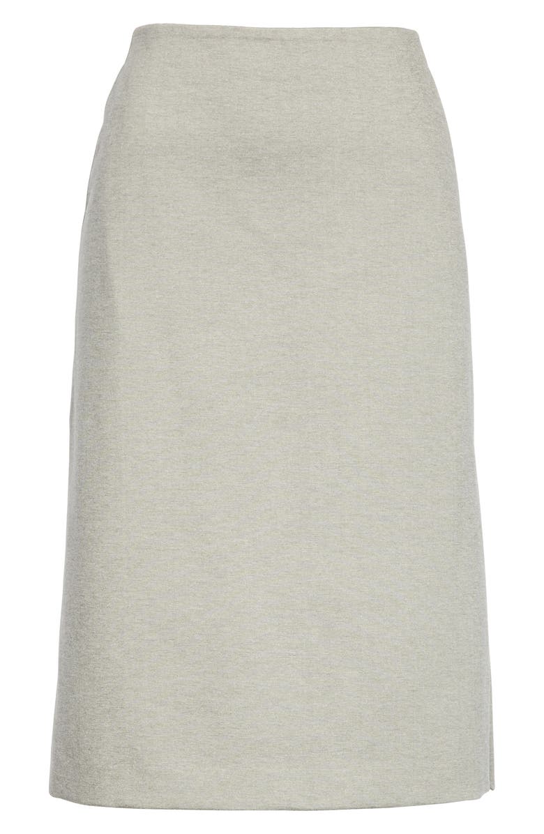 Tibi Bond Stretch Knit A-Line Skirt, Alternate, color, 