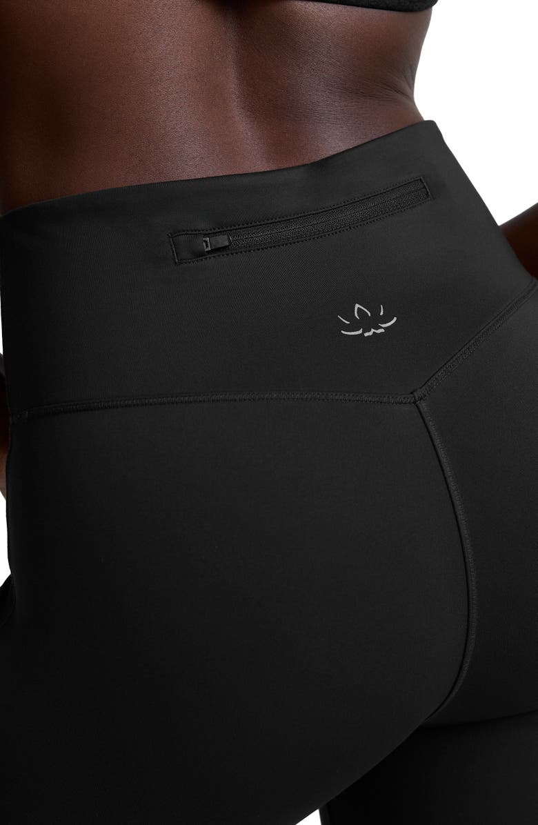 Beyond Yoga Allure Zip Cuff Pants, Alternate, color, Black