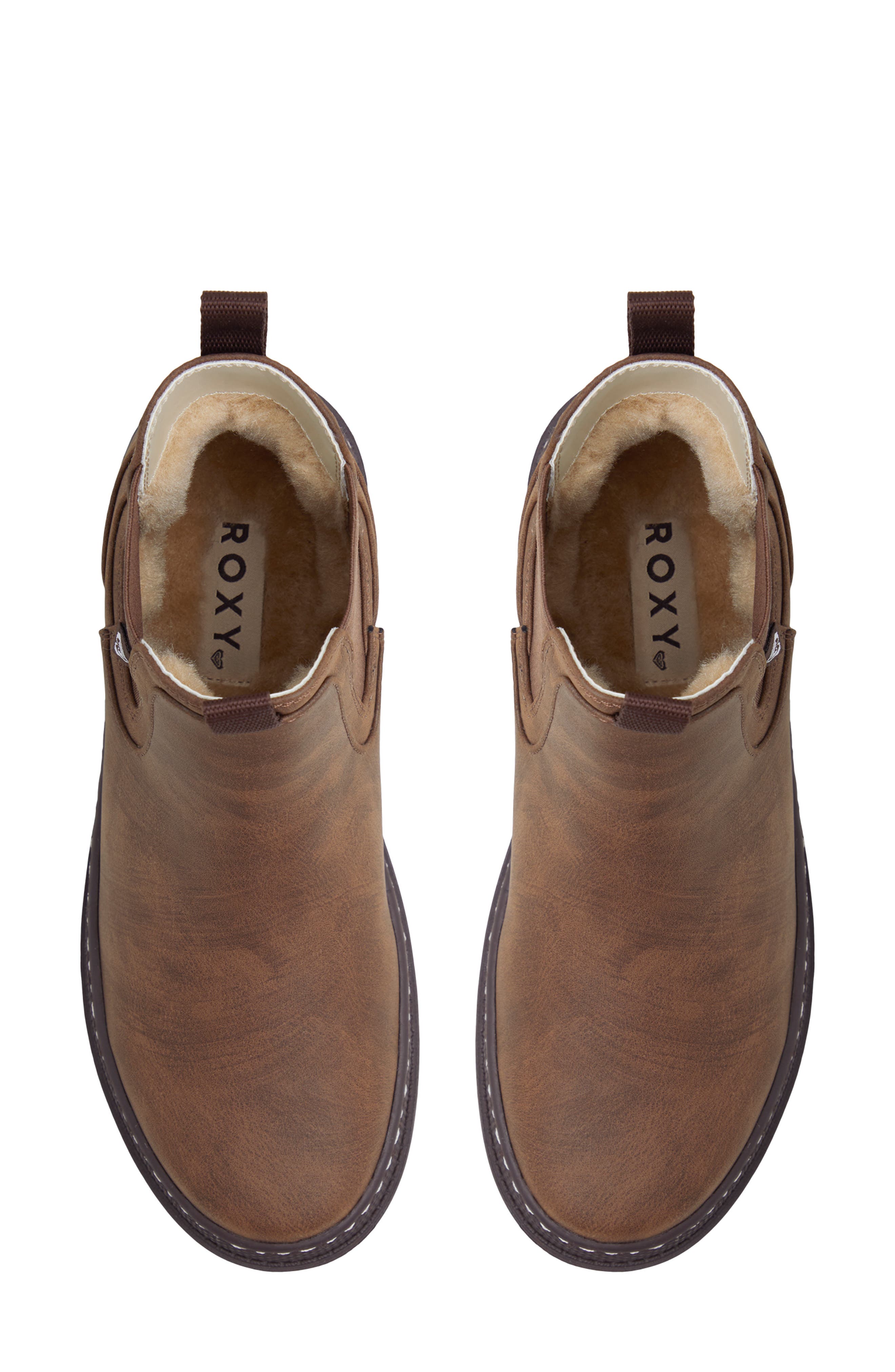Wonderland Chelsea Bootie, Alternate, color, BROWN