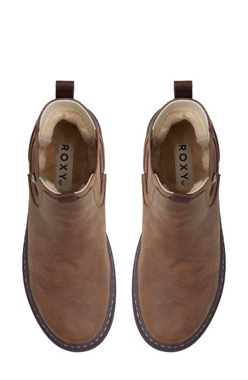 Roxy Wonderland Chelsea Bootie In Brown