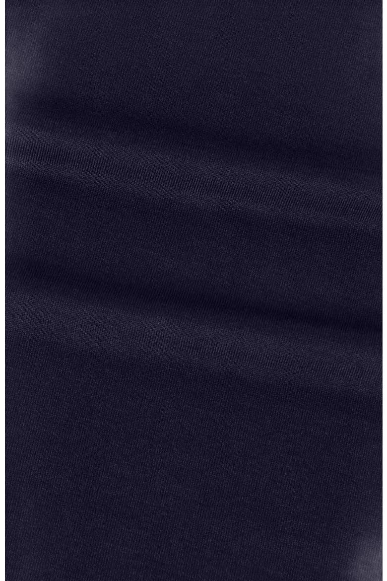 Lawrence Wool Silk Fine Gauge Jersey Tee, Alternate, color, Navy