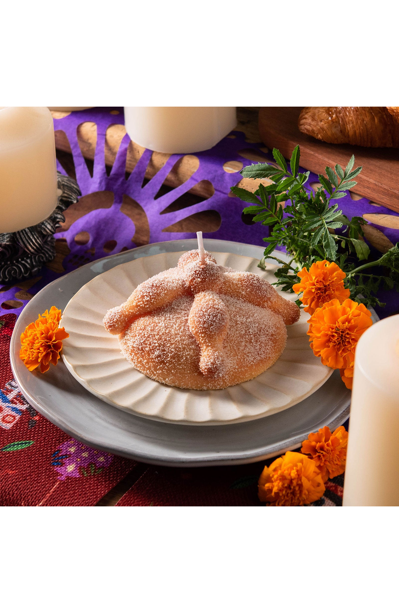 Southlake gifts Pan de Muerto Candle, Alternate, color, NO COLOR