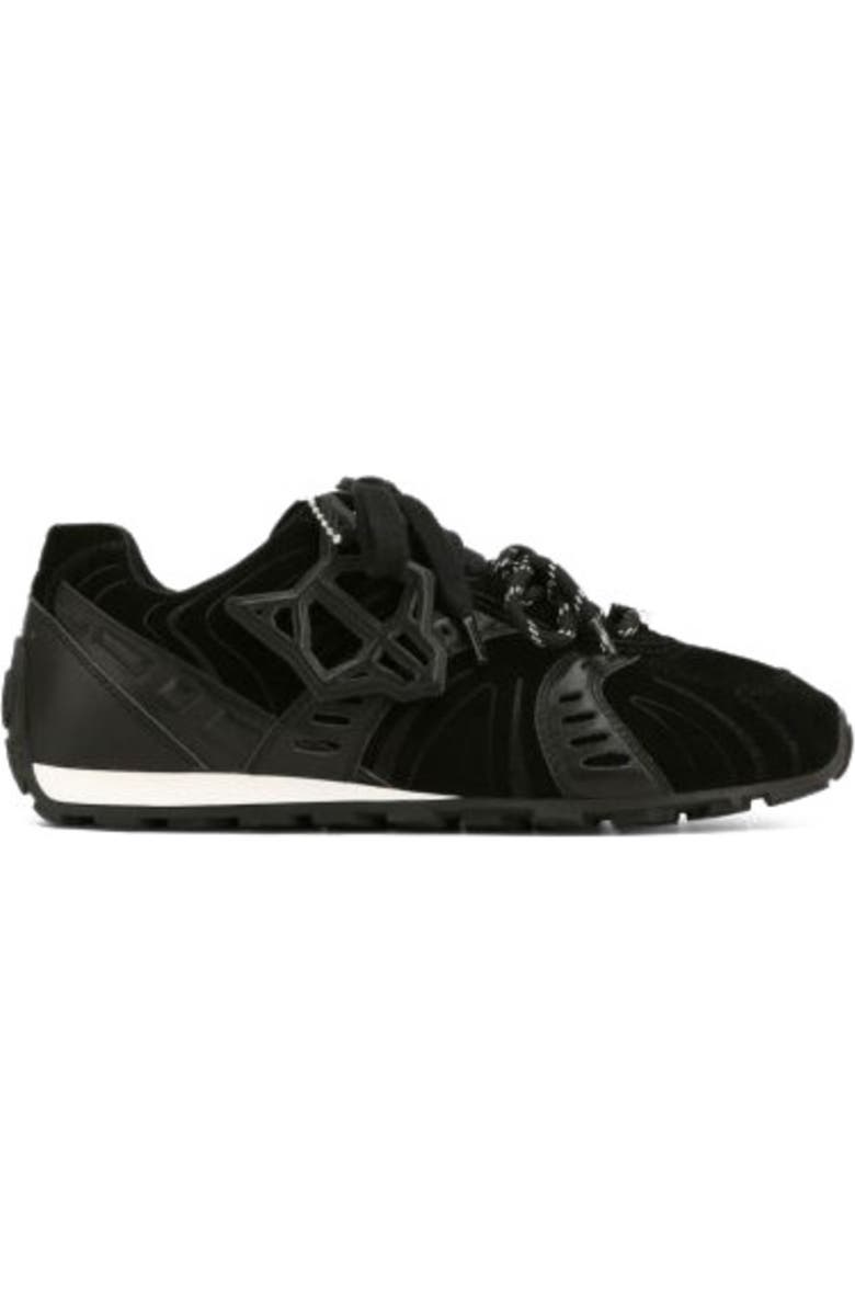 Naked Wolfe Lapse Black Suede, Alternate, color, Black
