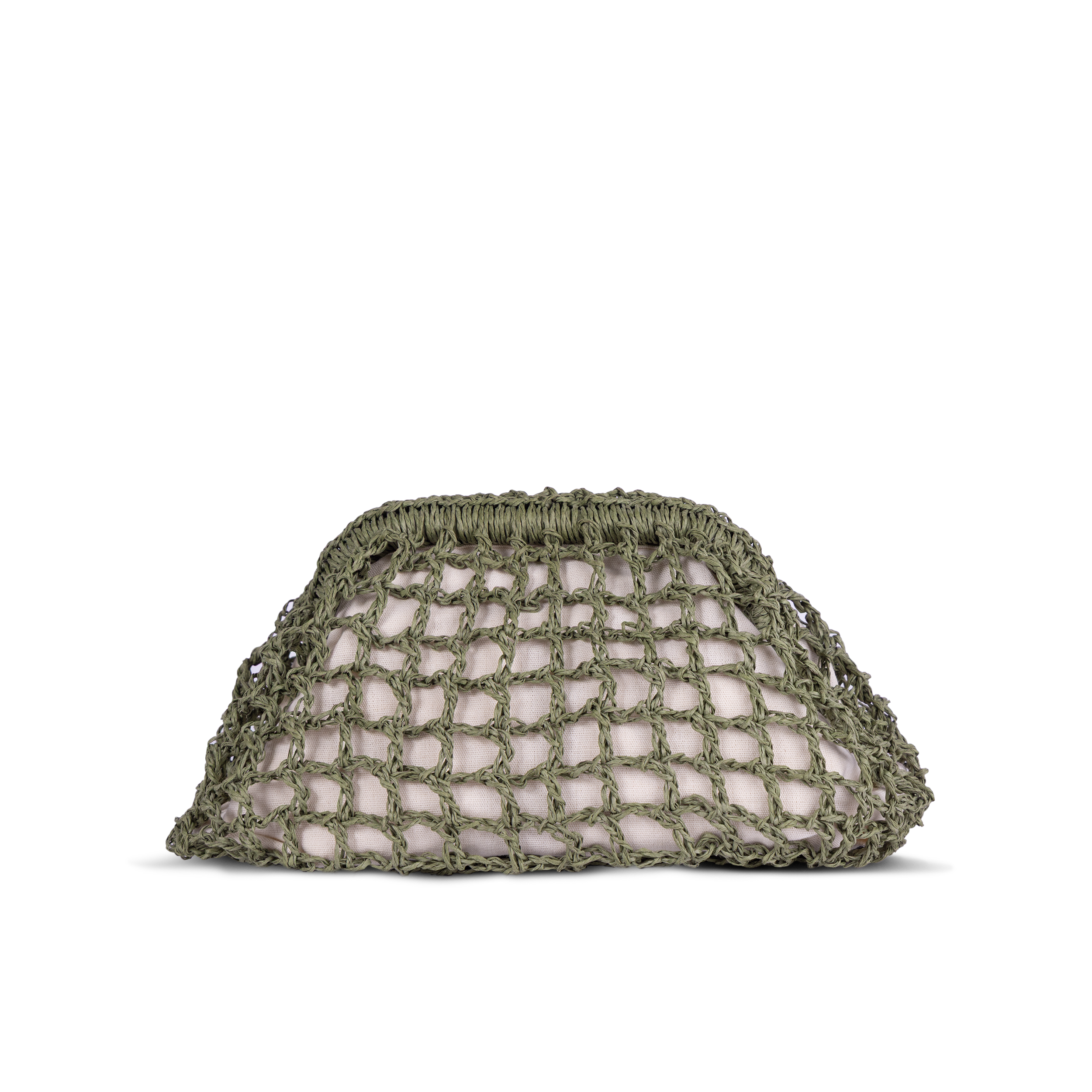 Tin Marin Ola Crochet Clutch, Main, color, Forest
