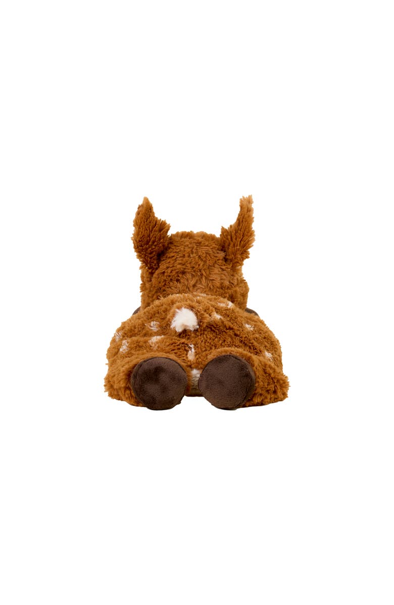Warmies Laying Down Deer Plush Toy, Alternate, color, Medium Brown