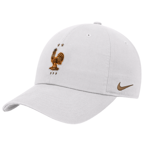 Men's Nike  White France National Team Club Adjustable Hat