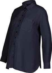 Isabella Oliver Raffa Maternity shirt With Tencel