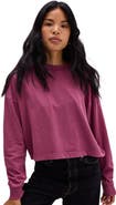Richer Poorer The Relaxed Crop Long Sleeve Tee