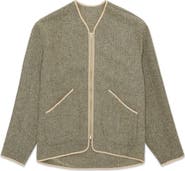 Fortela Herringbone Wool Jacket