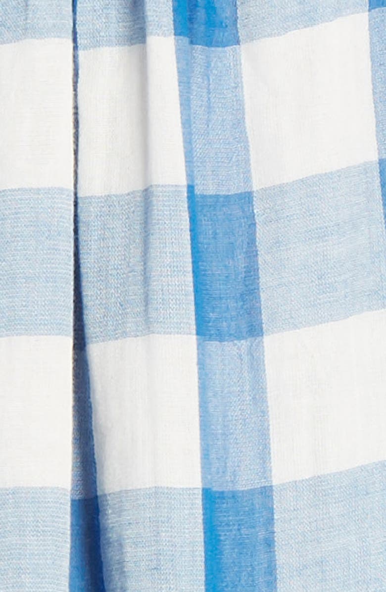 Tucker + Tate Spring Time Gingham Check Flutter Sleeve Dress, Alternate, color, 