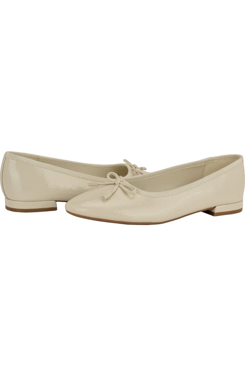 Calvin Klein Cyrie Ballet Flat, Alternate, color, Ivory