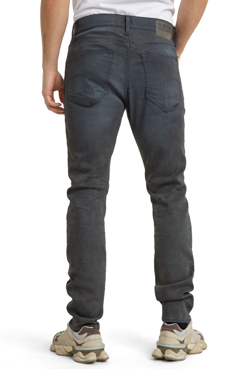 G-STAR 3301 Slim Fit Jeans, Alternate, color, Dark Aged Grey