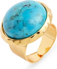 NEST Jewelry Semiprecious Stone Adjustable Ring
