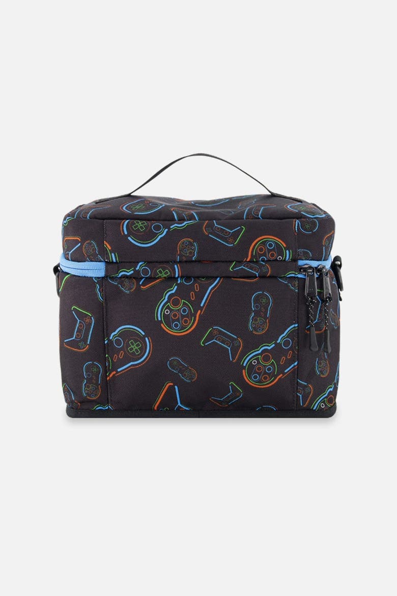 Controller Cool Spacious Lunch Box, Alternate, color, Black Printed Controller