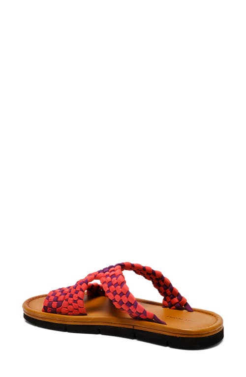 Free People Edge Water Woven Sandal In Red