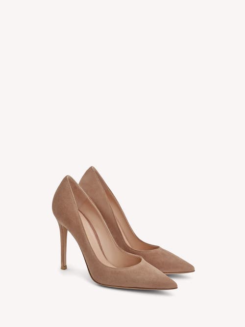 Gianvito Rossi Gianvito 105 Camoscio High Heel Pumps In Pink