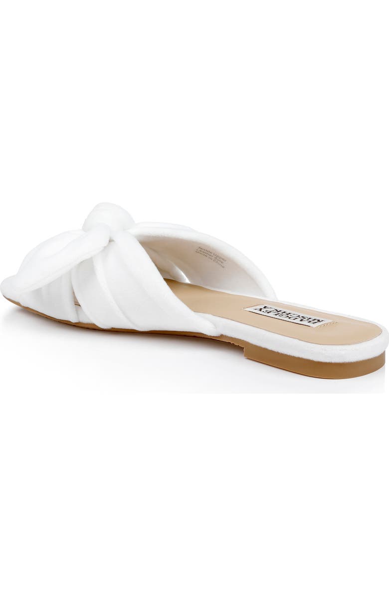 Badgley Mischka Collection Darla Slide Sandal, Alternate, color, White